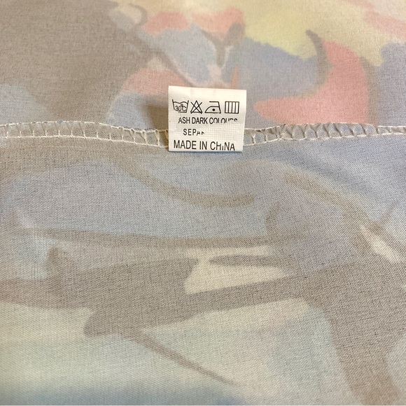 Sucrefas Sleeveless Multicolored A-Line Abstract Geometric Dress - Size Medium - Picture 8 of 10